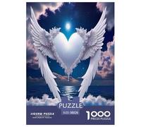 Le ali degli angeli Jigsaw Puzzle Impossible 1000Pcs Forze misteriose Decorazione Per La Casa. Rilassamento E Intelligence Per Adulti E Bambini Da 12 Anni 38x26cm/1000pcs