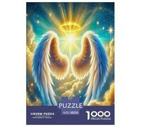 Le ali degli angeli Puzzle Impossibili 1000Pcs Forze misteriose Decorazione Per La Casa. Rilassamento E Intelligence Per Adulti E Ragazzi Da 14 Anni 38x26cm/1000pcs