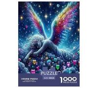 Le ali degli angeli Puzzle Impossible 1000 Pezzi Forze misteriose Decorazione Per La Casa. Giochi Rilassamento E Intelligence Per Adulti E Ragazzi Da 14 Anni 38x26cm/1000pcs
