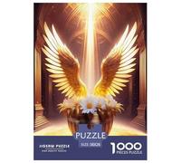 Le ali degli angeli Puzzle Impossible 1000 Pezzi Forze misteriose Decorazione Per La Casa. Rilassamento E Intelligence Per Adulti E Ragazzi Da 14 Anni 38x26cm/1000pcs