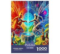 Le ali degli angeli Puzzle Impossible 1000Pcs Forze misteriose Decorazione Per La Casa. Giochi Rilassamento E Intelligence Per Adulti E Ragazzi Da 14 Anni 38x26cm/1000pcs
