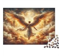 Le ali degli angeli volano Rompicapo 1000 Pezzi In cartone Extra Spesso, Un Classico Puzzle A Pezzi Per Pace Interiore, Ideale Per Sfida Personale, Regalo Di Compleanno Originale 52x38c