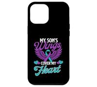 Le ali di mio figlio coprono il mio cuore - Consapevolezza della prevenzione del suicidio Custodia per iPhone 12 Pro Max
