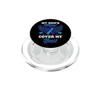 Le ali di mio figlio coprono il mio cuore Consapevolezza sulla prevenzione del suicidio PopSockets PopGrip per MagSafe
