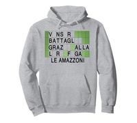 Le Amazzoni Felpa con Cappuccio