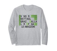 Le Amazzoni - Grafica Cruciverba Gioco Televisivo Vintage Maglia a Manica