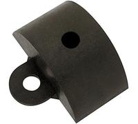 LE AMAZZONI STORE Cavallotto Ondolux in Plastica Dura, Nero, 40x22x16 mm, per Pannelli Ondulati, 100 Pezzi