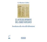 Le antiche divisioni del Codex Vaticanus