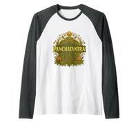 Le antiche Favole Indiane del Panchatantra e la Saggezza Senza Tempo Maglia con Maniche Raglan