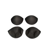 LE ANTICHE MERCERIE Coppe Push-UP per Abito/Reggiseno (44, Nero)
