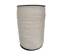 LE ANTICHE MERCERIE Cordoncino Thai per Borse all'uncinetto Rocca 500gr Vari Colori (Bianco)