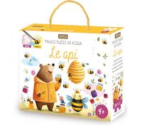 Le api. Magico puzzle ad acqua. Ediz. illustrata. Con pennello. Con puzzle da 54 pezzi