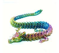 Le articolazioni del corpo intero del drago cinese stampate in 3D che possono spostare i mobili e le decorazioni della casa valgono la pena collezionare giocattoli creativi (60 cm)