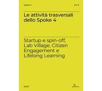 Le attività trasversali dello Spoke 4. Startup e spin-off, Lab Village, Citizen Engagement e Lifelong Learning