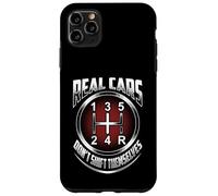 Le auto reali non si spostano a mano Design automatico a cambio manuale Custodia per iPhone 11 Pro Max