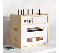 Le autorità locali Mensole for organizer da scrivania, multipresa e portacavi Hider Rack(A,34x21x32cm)