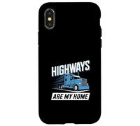 Le autostrade sono la mia vita da autotrasporto Custodia per iPhone X/XS
