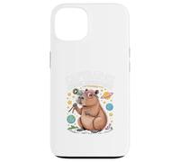 Le avventure cosmiche di Capybara Citazione Astronomia Custodia per iPhone 13