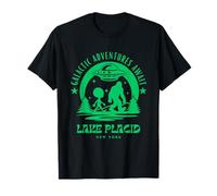 Le avventure galattiche aspettano Lake Placid New York Maglietta