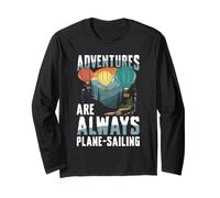 Le avventure sono sempre vela in aereo Maglia a Manica