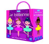Le ballerine. Q-box. Ediz. a colori. Con puzzle [Board book] [Mar 04, 2021] Matt