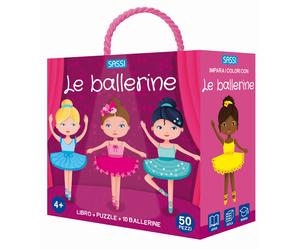 Le ballerine. Q-box. Ediz. a colori. Con puzzle - Pesavento Giulia, Gaule Matteo