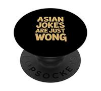 Le barzellette asiatiche sono solo un detto divertente PopSockets PopGrip Adesivo