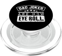 Le battute di papà sono come la camicia Eye Roll è una delle divertenti battute di papà PopSockets PopGrip per MagSafe