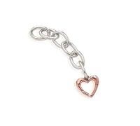 LE BEBE' Link Lock Your Love - Moschettone Cuore Oro Rosa