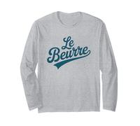 Le Beurre - Burro con Scritta in Francese Baking Humoris Maglia a Manica