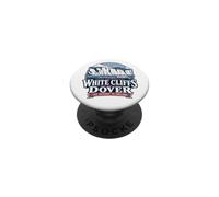 Le bianche scogliere di Dover Gateway verso l'Inghilterra PopSockets PopGrip Adesivo