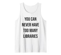 Le biblioteche Non Sono mai troppe Canotta