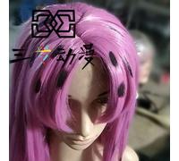 Le bizzarre avventure di Anime JoJo Golden Wind Diavolo Super Restore Capelli lunghi Costume Cosplay Parrucca Capelli in stile Parrucca in stile unico
