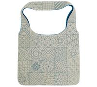 Le Bonheur des Dames borsa kit punto freestyle timbrato "Sashiko - Borsa da rica