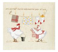 Le Bonheur des Dames kit punto croce "Till April's Dead, Change Not A Thread I",