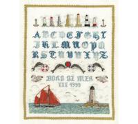 Le Bonheur des Dames Petit Point Kit punto croce "Alphabet Lakeside", contato, 1