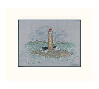 Le Bonheur des Dames kit punto croce contato "Faro", 22x16cm, fai da te