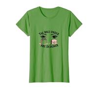 Le Borse sotto Sono er Fashionista Eye Humor Maglietta, Donna, Erba, L
