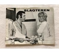 Le boucher Stéphane Audran Jean Yanne Vintage 1970 Danish Movie Program