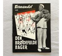 Le boulanger de Valorgue Fernandel, Madeleine Sylvain 1953 programma cinemato...