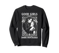 Le Brave Ragazze Hanno Fantasie oscure Vampire Fantasy Bookworm Felpa