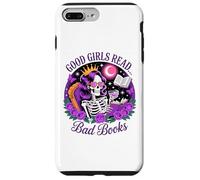 Le brave ragazze leggono libri sporchi Skeleton Reading Dark Academia Custodia per iPhone 7 Plus/8 Plus