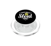 Le brave ragazze rubano a casa il softball PopSockets PopGrip per MagSafe