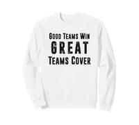 Le Buone Squadre vincono la Copertura di Grandi Squadre Divertenti scommettitore Sportivo Felpa