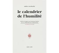 Le calendrier de l'humilité