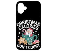 Le calorie di Natale non contano il fitness Natale Custodia per iPhone 16 Plus
