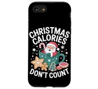 Le calorie di Natale non contano il fitness Natale Custodia per iPhone SE (2020) / 7 / 8