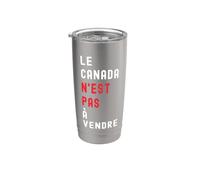 Le Canada N’est Pas À Vendre Bicchiere termico in acciaio inox doppia parete