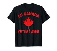 Le Canada non est pas à vendre Maglietta