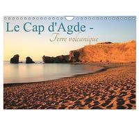 Le Cap d'Agde - Terre volcanique (Calendrier mural 2027 DIN A4 vertical), CALVENDO calendrier mensuel: Bord de mer du Cap d'Agde et sa terre volcanique